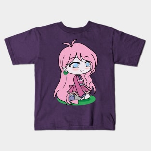 Gacha Life Series - Ava cheerful girl Kids T-Shirt